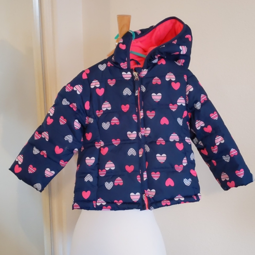 Winter jacket girl toddler 2T